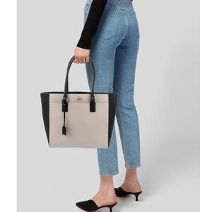Kate Spade Saffiano Leather Two-Tone Tote